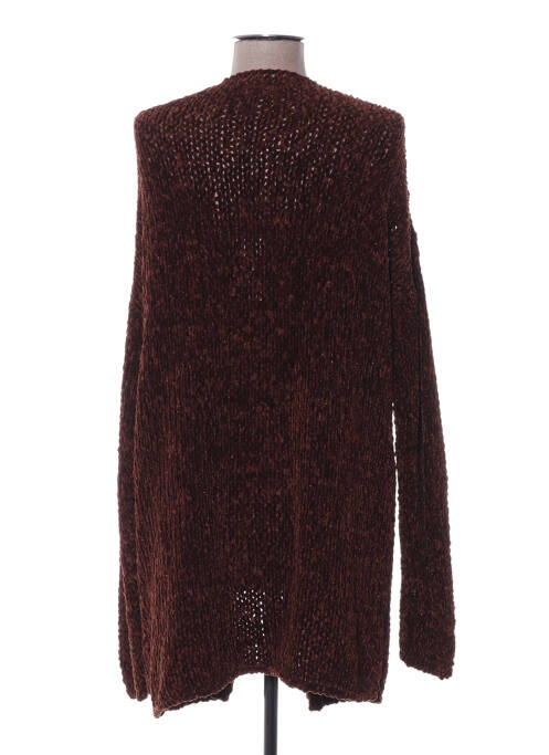 Vestă cu mâneci lungi maro MADO ET LES AUTRES femeie