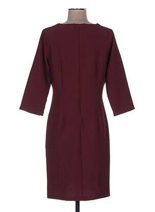 Rochie midi mâneci 3/4 mâneci 3/4 roșu MADO ET LES AUTRES femeie
