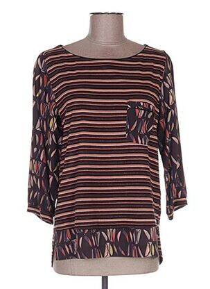 Tunică mâneci lungi maro MADO ET LES AUTRES femeie