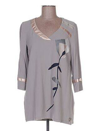 Tunică mâneci lungi gri MADO ET LES AUTRES femeie