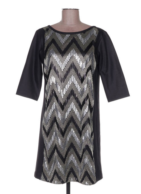 Rochie scurtă mâneci 3/4 mâneci 3/4 negru MADO ET LES AUTRES femme