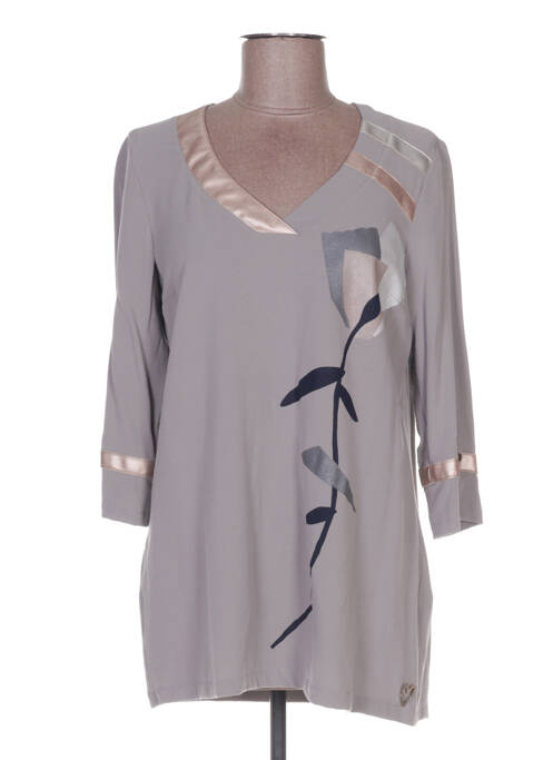 Tunică mâneci lungi gri MADO ET LES AUTRES femeie