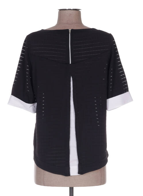 Tricou croială dreaptă mâneci scurte negru MADO ET LES AUTRES femme