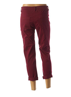 Pantalon 7/8 elasticitate talie joasă roșu MADO'S SISTER femeie