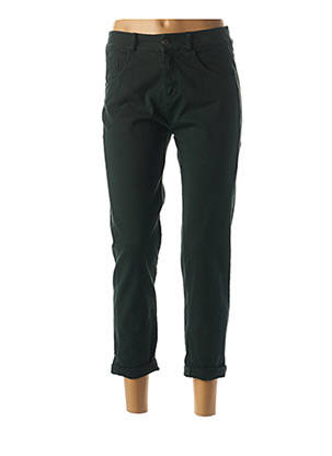 Pantalon 7/8 elasticitate talie joasă verde MADO'S SISTER femeie