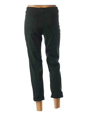 Pantalon 7/8 elasticitate talie joasă verde MADO'S SISTER femeie