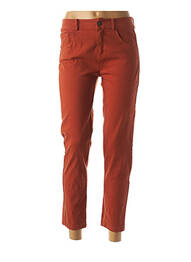 Pantalon 7/8 elasticitate talie joasă portocaliu MADO'S SISTER femme