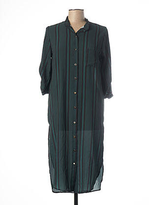 Rochie midi croială fluidă mâneci 3/4 verde MADO'S SISTER femeie