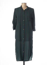 Rochie midi croială fluidă mâneci 3/4 verde MADO'S SISTER femme