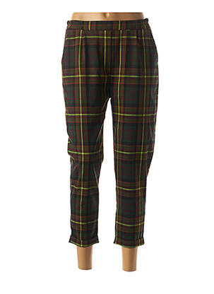 Pantalon 7/8 verde MADO'S SISTER femeie