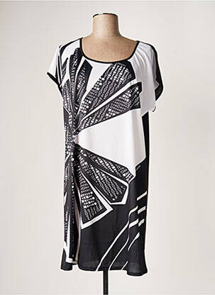 Rochie de plajă negru MIRADONNA femeie