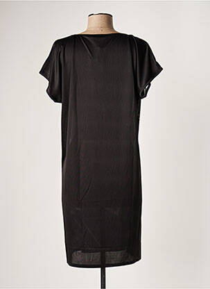 Rochie de plajă croială fluidă negru MIRADONNA femeie