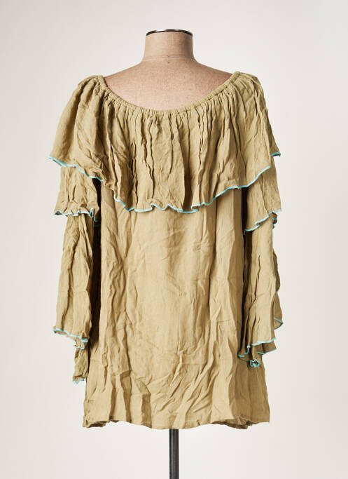 Tunică mâneci lungi verde PINK P femeie