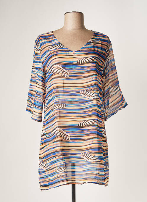 Tunică mâneci scurte albastru DEIDAD femeie