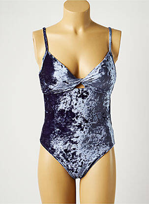 Costum de baie dintr-o singură piesă albastru SEAFOLLY femeie