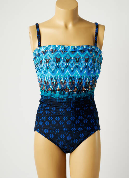 Costum de baie dintr-o singură piesă albastru MIRACLESUIT femeie