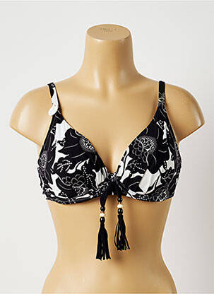 Sutien de costum de baie negru CHANTELLE femeie