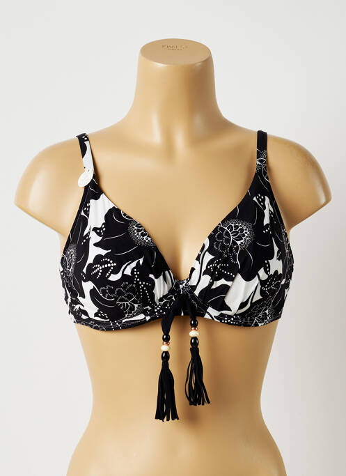 Sutien de costum de baie negru CHANTELLE femeie