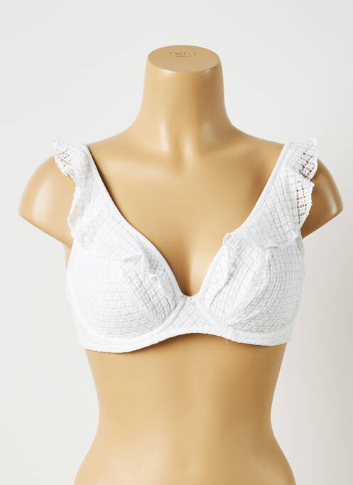 Sutien de costum de baie alb FREYA femeie