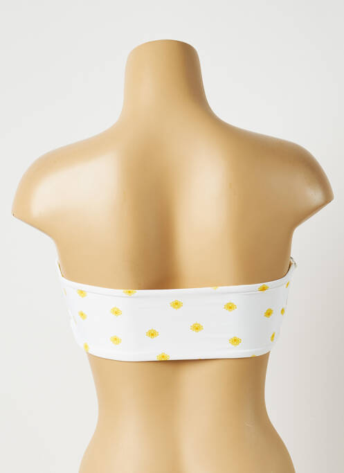 Sutien de costum de baie elasticitate top bentiță galben SEAFOLLY femme