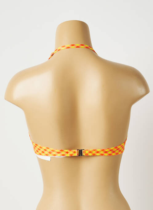 Sutien de costum de baie galben ANTIGEL femeie