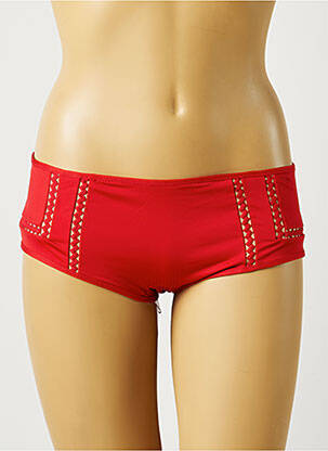 Chiloți de baie roșu HUIT & HUIT femeie