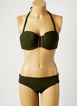 Costum de baie din două piese verde HATEIA femeie