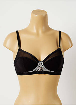 Sutien broderie negru HUIT femeie