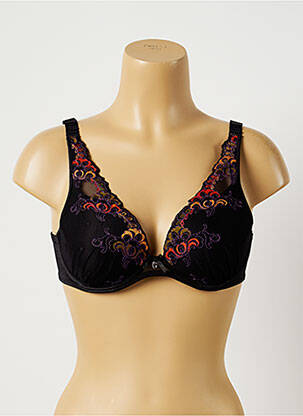 Sutien broderie top sutien modelat negru EMPREINTE femeie