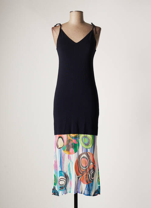 Rochie midi albastru DESIGUAL femeie