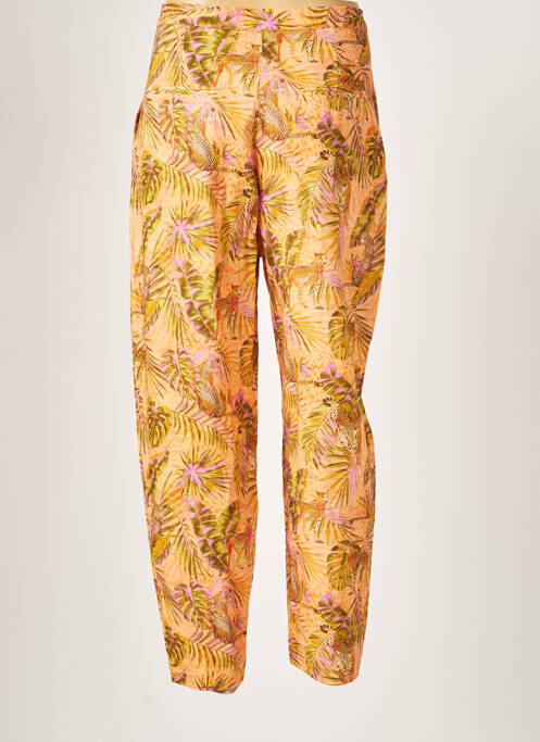 Pantalon drept portocaliu DESIGUAL femeie