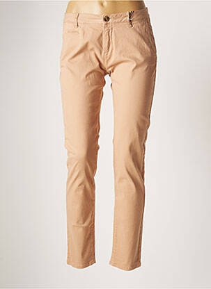 Pantalon drept buzunare roz LAB DIP PARIS femeie