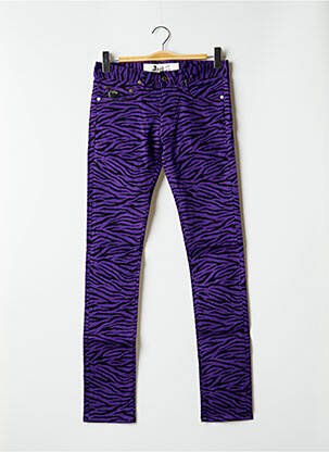 Pantalon slim violet APRIL 77 femeie