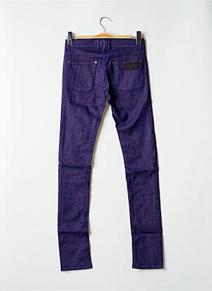 Pantalon slim elasticitate mărime normală violet APRIL 77 femeie