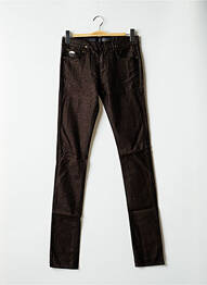 Pantalon slim conic mărime normală negru APRIL 77 femeie