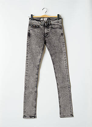 Blugi cu croială slim gri APRIL 77 femeie