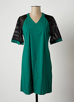 Rochie midi mâneci scurte mâneci scurte verde WOLFORD femeie