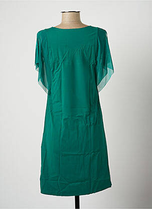 Rochie midi mâneci scurte mâneci scurte verde WOLFORD femeie