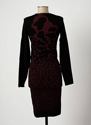 Rochie midi mâneci lungi mâneci lungi negru WOLFORD femeie
