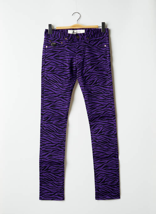 Pantalon slim violet APRIL 77 femeie