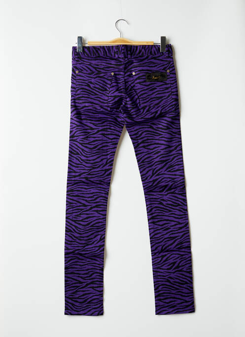 Pantalon slim violet APRIL 77 femeie