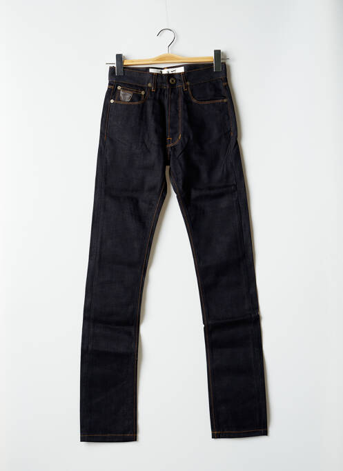 Blugi cu croială slim albastru APRIL 77 femeie