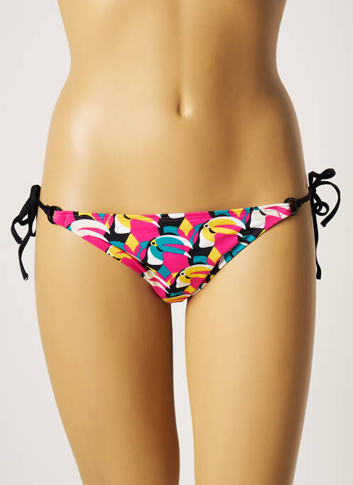 Chiloți de baie roz CHERRY BEACH femeie