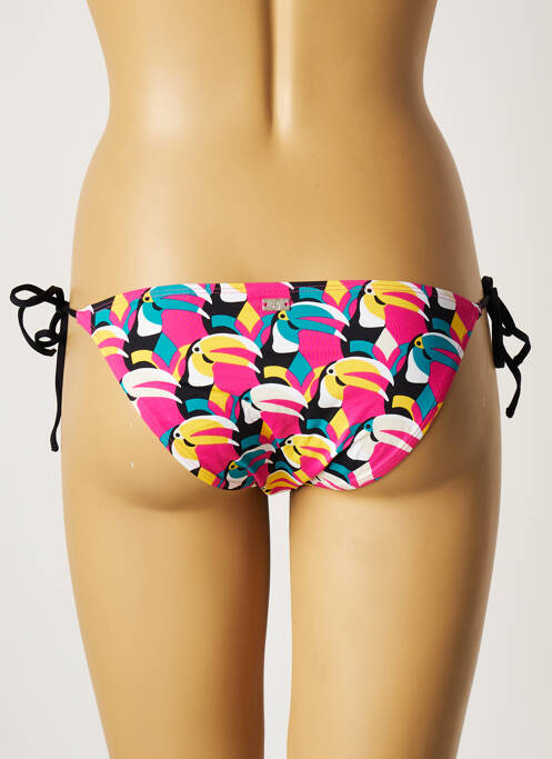 Chiloți de baie roz CHERRY BEACH femeie