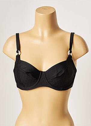 Sutien de costum de baie elasticitate negru BESTFORM femeie