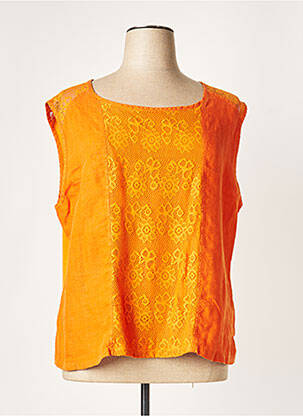 Bluză portocaliu MALOKA femeie