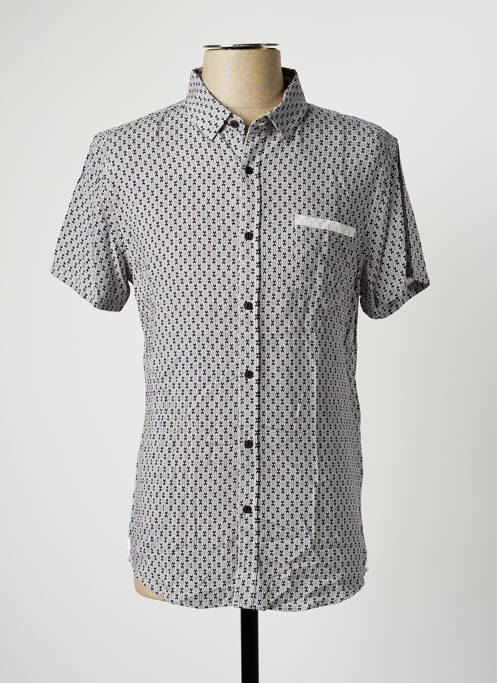 Cămașă cu mâneci scurte negru TEDDY SMITH bărbat