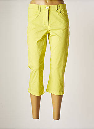 Pantalon trei sferturi croială dreaptă verde BETTY BARCLAY femeie