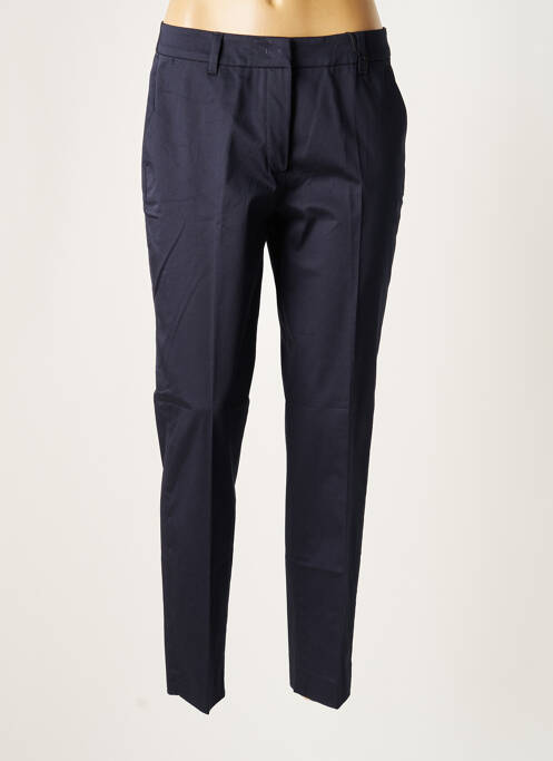 Pantalon chino țesătură poplin mărime normală albastru BETTY BARCLAY femme