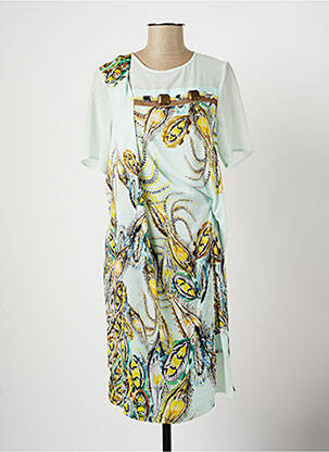 Rochie midi albastru BLEU BLANC ROUGE femeie